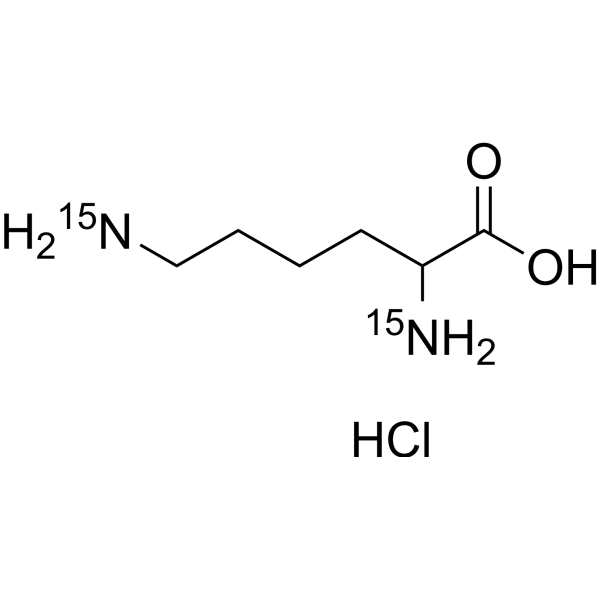DL-Lysine-15N2 hydrochloride ((±)-2,6-Diaminocaproic acid-15N2 hydrochloride)